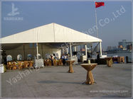 15X20 200 Seater Luxury Wedding Tents A Frame Shape 100 Km/H Wind Resistance