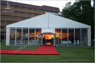 350 Seater Wedding Reception Marquee Banquet Tent Rental With Clear Glass Walls