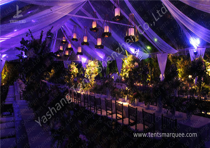 Grandi tende decorate di nozze giardino/del cortile ad alta resistenza per 1000 persone